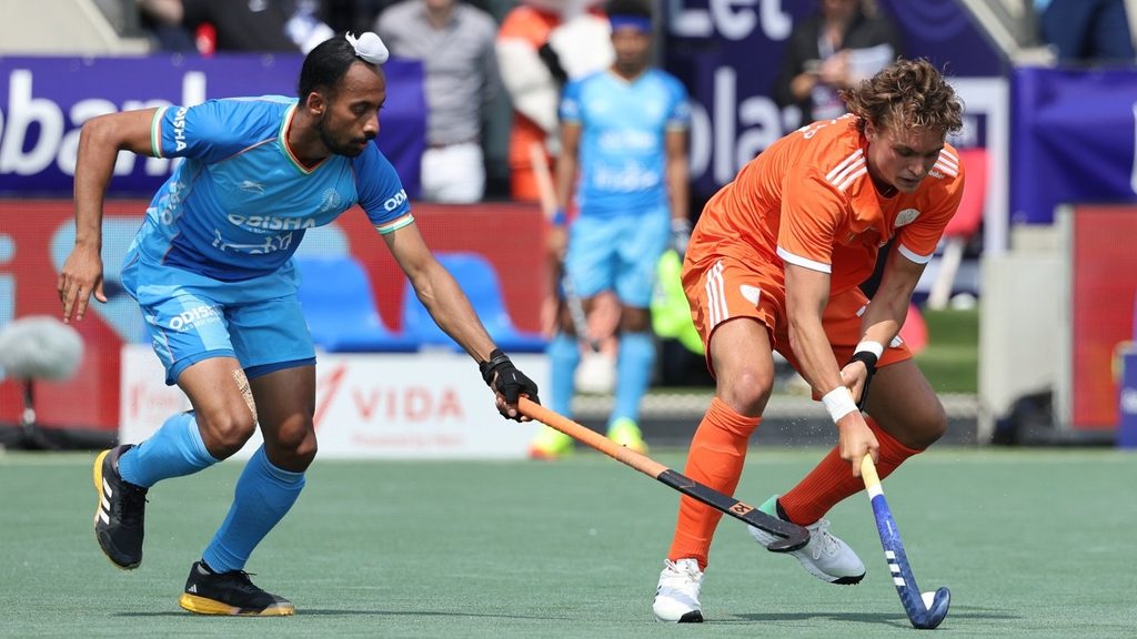 FIH Pro-League: Dutch men leave it late in Amsterdam thriller v India 2 ioUPJ6ryC6 - FIH Pro-League: Dutch men leave it late in Amsterdam thriller v India - Monday's lone FIH Hockey Pro League fixture offered plenty of drama in an enthralling clash in Amsterdam. The Netherlands men did just enough to complete the double over India and stretch their lead at the top of the table.