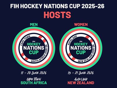 Nueva Zelanda y Sudáfrica serán sede de la Copa de Naciones de Hockey FIH 2025-26. Haga clic para leer el artículo completo.