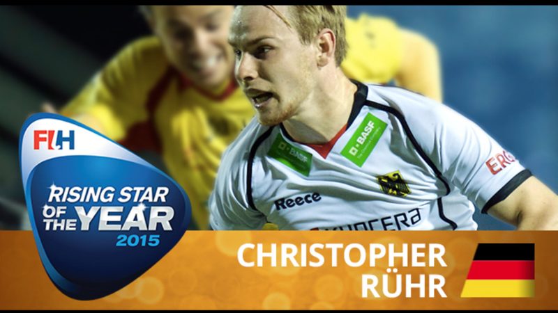 Red Ruhr Rising Christopher Rühr - Hockey Stars 2015 Men's Rising Star of the Year