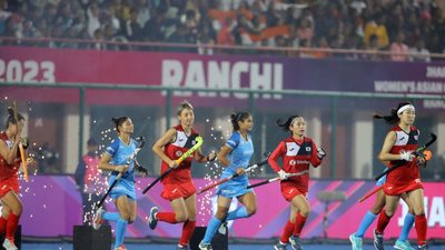 jharkhand-womens-asian-champions-trophy-ranchi-2023-india-clinches-fifth-consecutive-win-finishes-league-stage-at-number-one.Click to read full article.