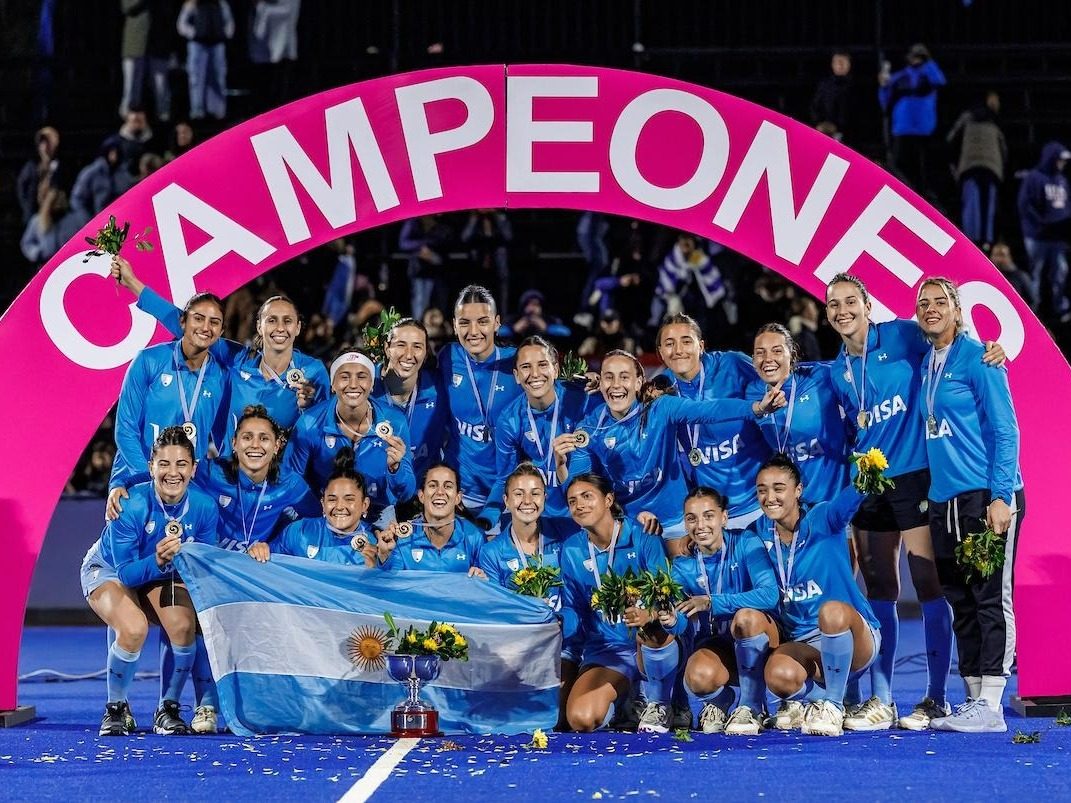¡Doblete de Oro en Santiago! Argentina Conquista el Panamericano Junior de Hockey sobre Césped