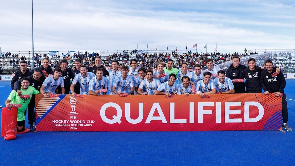 アルゼンチンの男性は、FIHホッケーワールドカップ2026資格を確保します