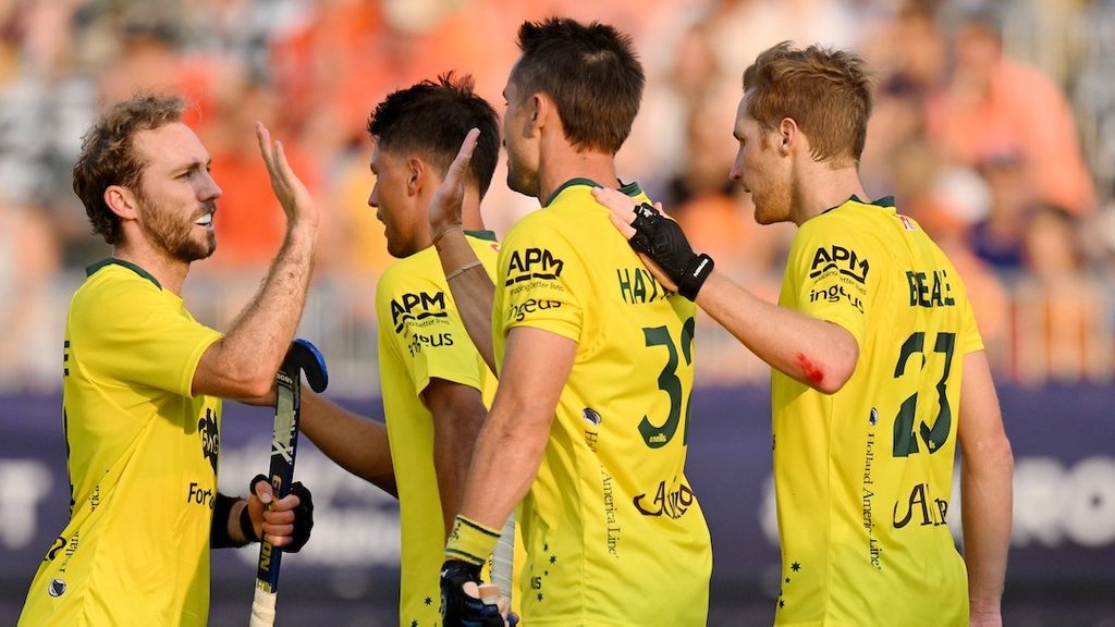 Laatste snik overwinning op Argentinië vrouwen China, Aussie mannen verslaan Nederland