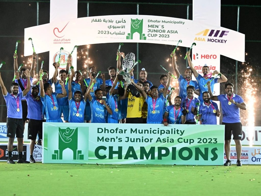 India claim gold at Mens Junior Asia Cup 2023, Womens tournament to begin today