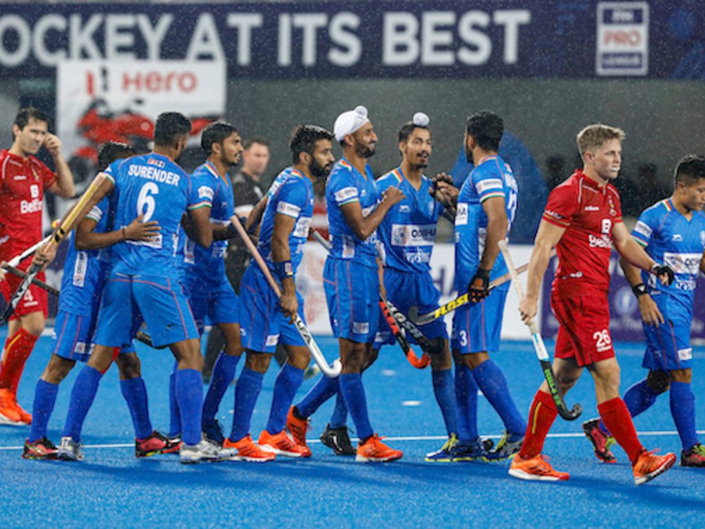 Indias triumph over Belgium voted 3rd Best Match of FIH Hockey Pro League in 2020