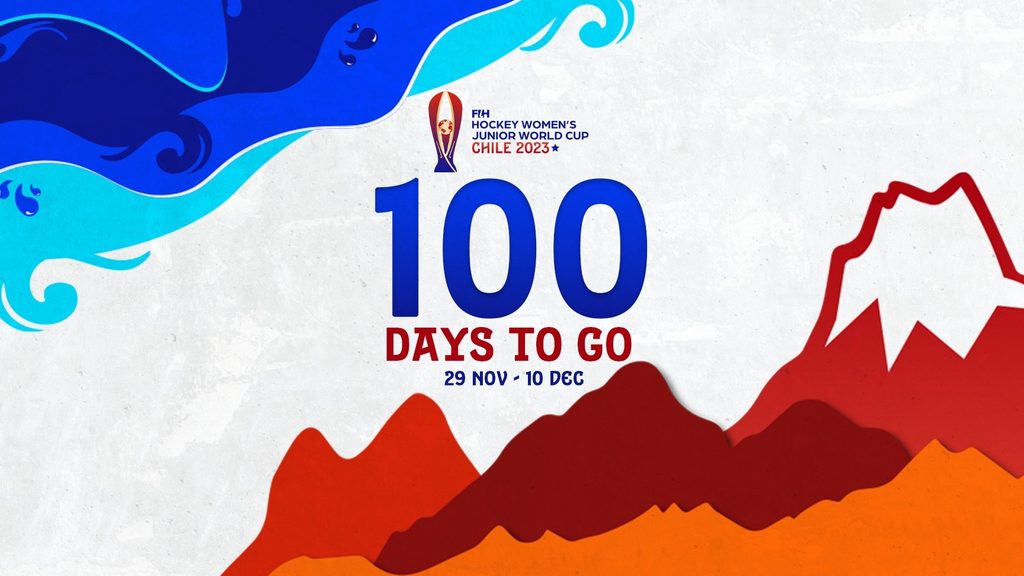 Copa Mundial Juvenil Femenina de Hockey FIH Chile 2023: ¡100 días para el final!