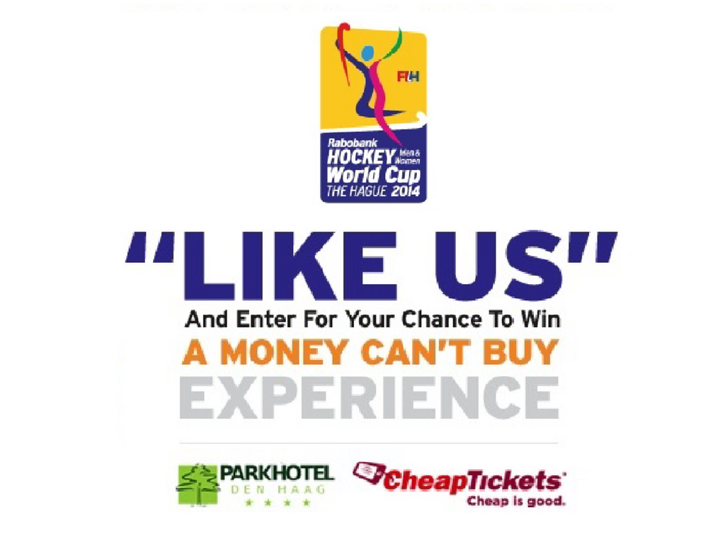 Here is your chance to win tickets to the Rabobank Hockey World Cup 2014 Finals