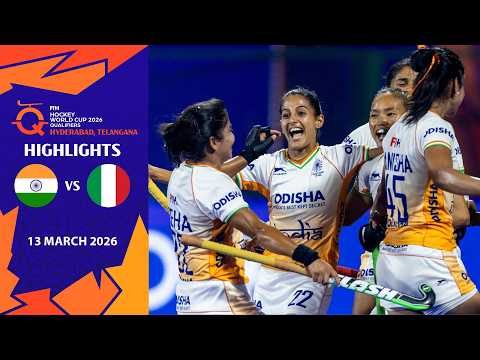 FIH Hockey World Cup 2026 Qualifier Hyderabad India Partido 16 India vs Italia. Haz clic para leer el artículo completo.