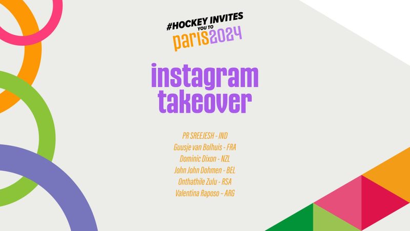 FIH: Follow your Olympic Stars: An FIH Instagram takeover series